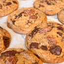 Image 5 of 1/2 Dozen Jumbo Chocolate Pecan Cookies 