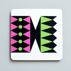 Image of Cracker coaster Black