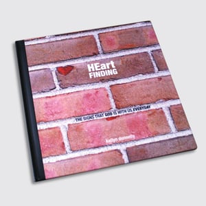 Image of HEart Finding book by artist kellyn donnelly 8x8 