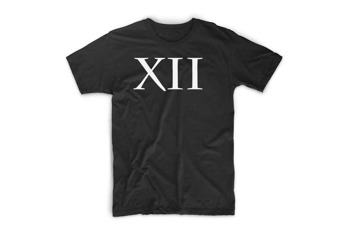 XII SHIRT BLACK / BrotherXII