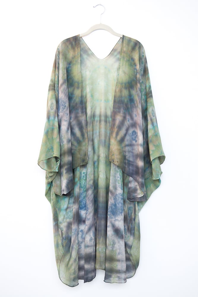 Image of Mother Earth Silk Robe/Cape