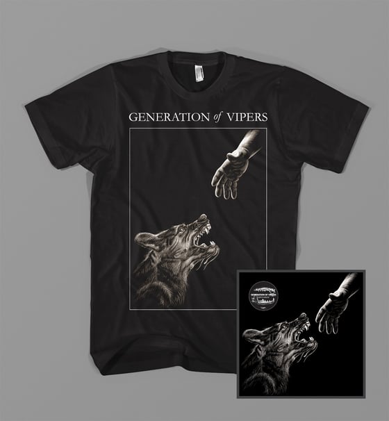 Image of Coffin Wisdom T-Shirt and CD Package
