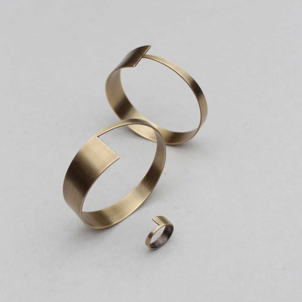 Image of Arrow Bracelets + Ring