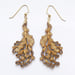 Image of Medium Gold Blossom Earrings
