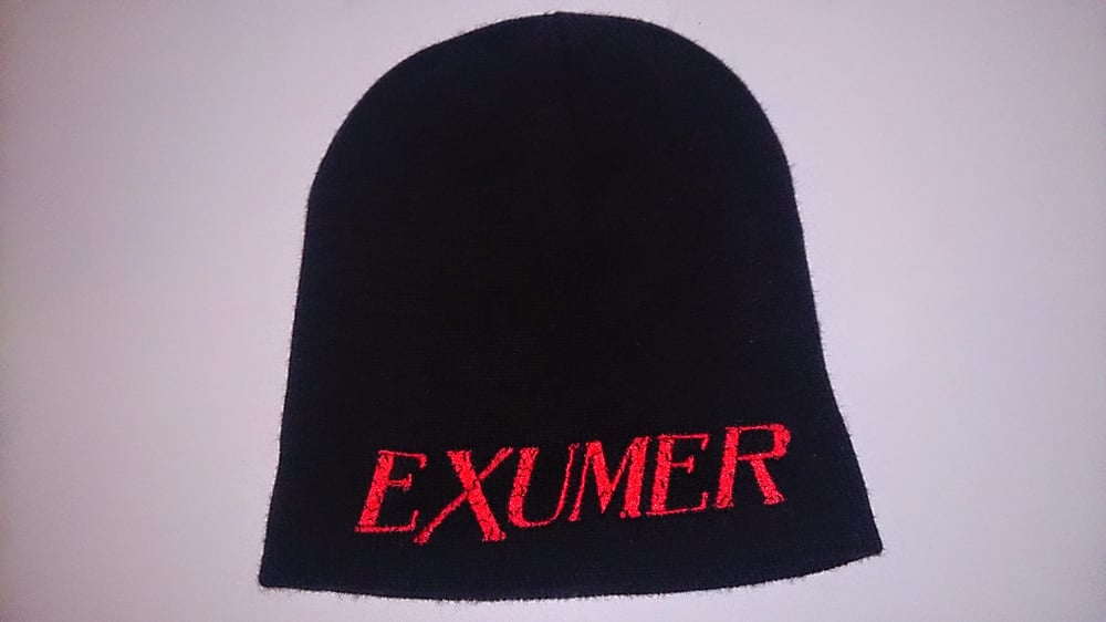 Image of Beanie with embroidered logo 
