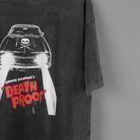 Image 2 of Death Proof Washed Premium T-Shirt – Quentin Tarantino Movie Unisex Cotton Tee for Men & Women