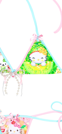 Image 5 of Japanese Crepe dessert & melon hellokitty 