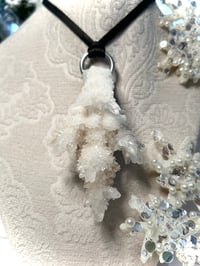 Image 3 of “Frosted Branches” Raw White Aragonite