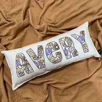 Image 4 of Boho Mermaid Personalised Cushion