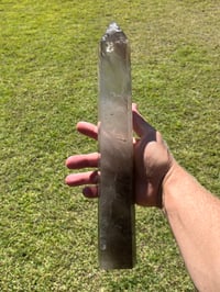 Image 11 of Large Smoky Quartz Generator With Rainbows #1360