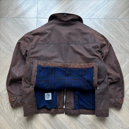 Image of 1994 CP Company Resin Coated Waxed Jacket, Size Large 