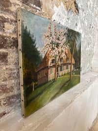 Image 3 of Huile sur toile Maison normande 