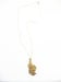 Image of Medium Gold Blossom Pendant with Chain