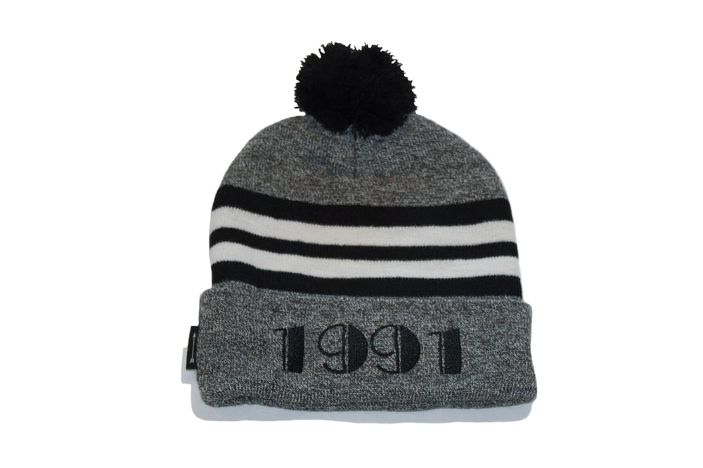 Image of 1991 Beanie (Hther/Blk/Wht)