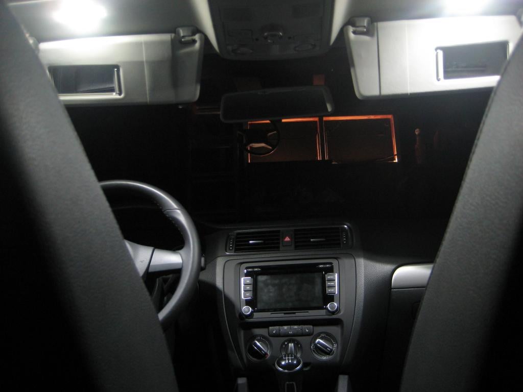 Complete Interior LED Kit ERROR FREE Fits: Volkswagen MK6 Jetta all models