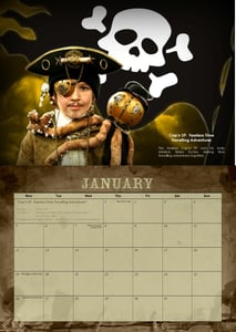 Image of Aotearoa Steampunk Calendar 2015 