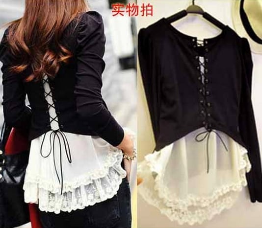 Image of Corset Style Blouse