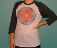 Image 2 of Lotus Baseball Tee