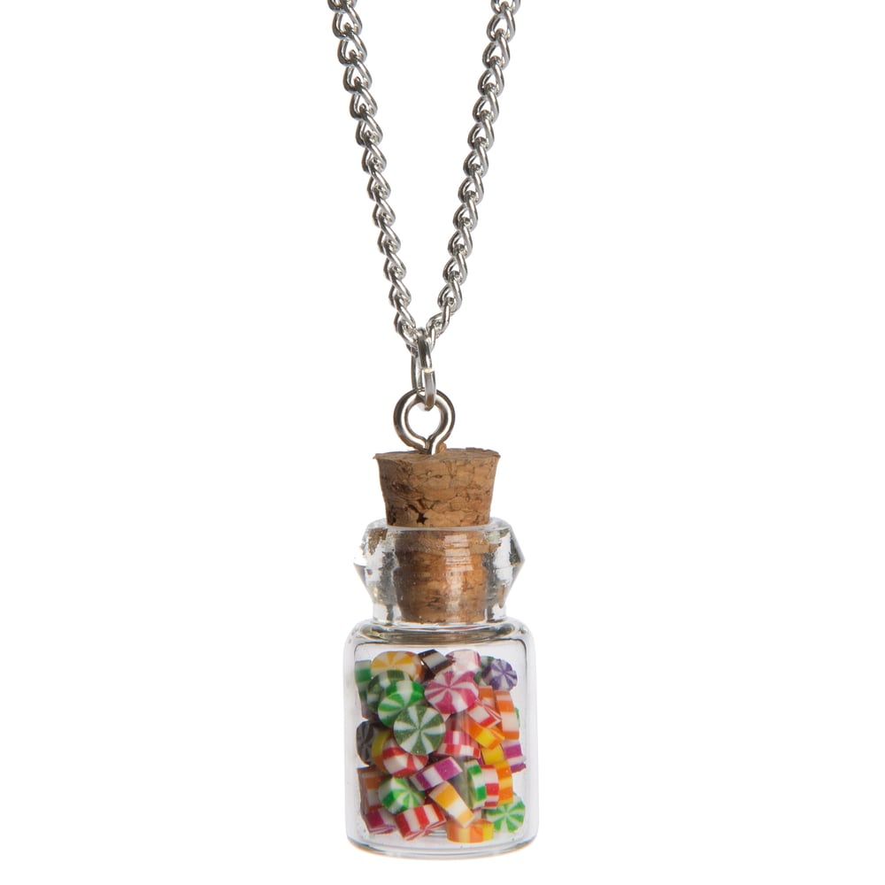 Image of Summer Rock Bottle Necklace