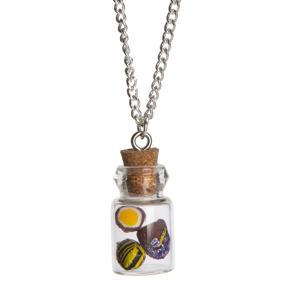Image of Creme Egg Bottle Necklace