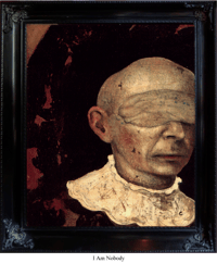 Framed Canvas Giclee- I Am Nobody
