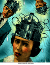 Canvas Giclee- Mind Control By Machines