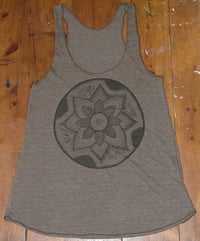 Image 3 of Black Lotus Racer Back Tank Top