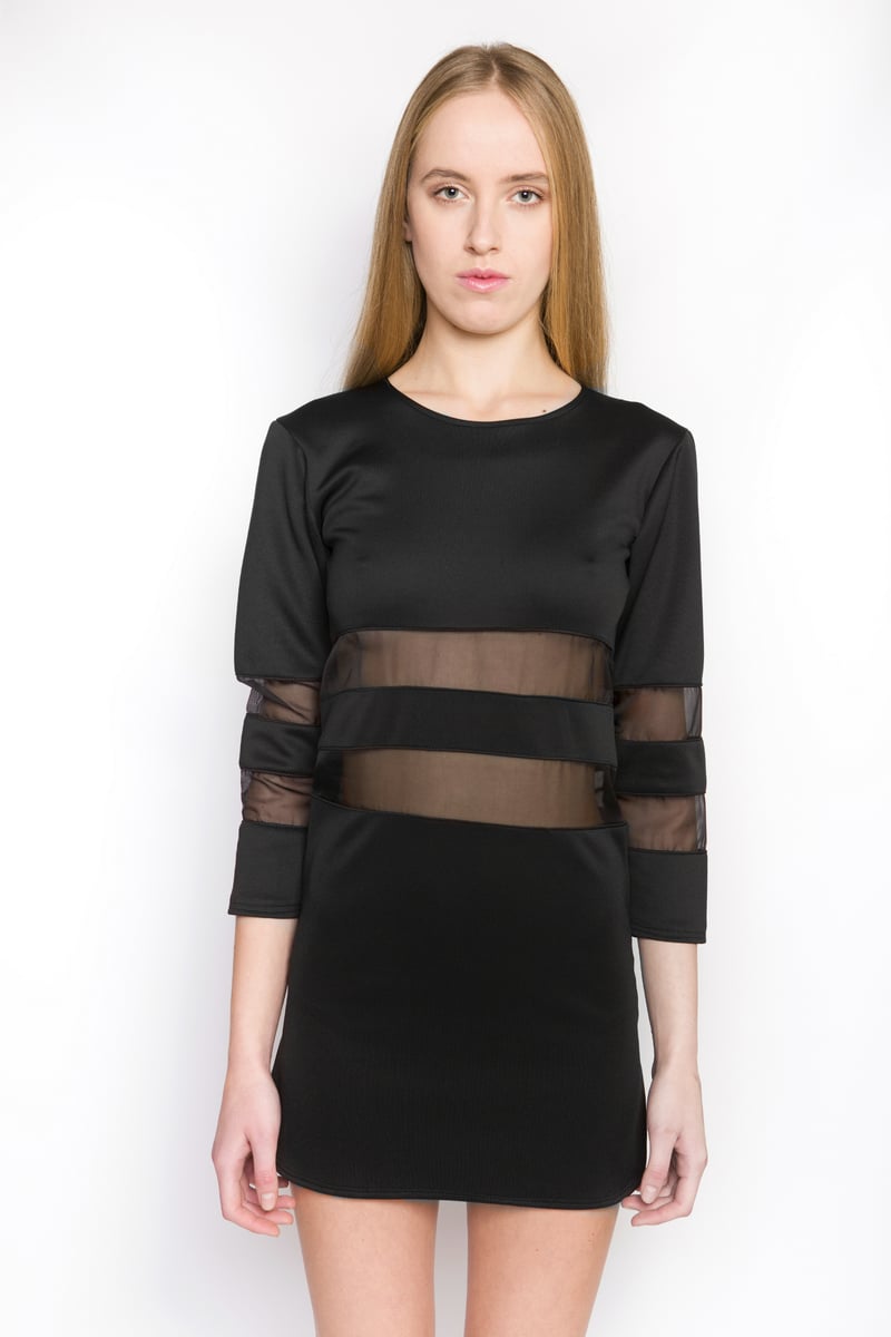 Ⅲ Blackout Parallel Dress | ARSALAN