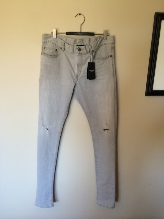 Image of Saint Laurent FW13 Distressed Jeans