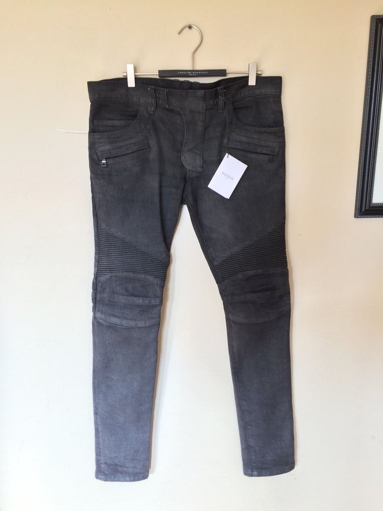 Image of SS13 Balmain Biker Jeans