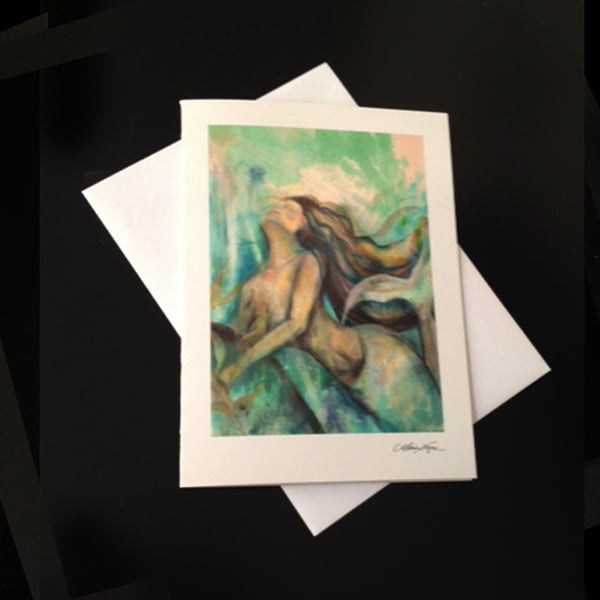 Image of Mermaid IIII 5-Pack Greeting Card Set