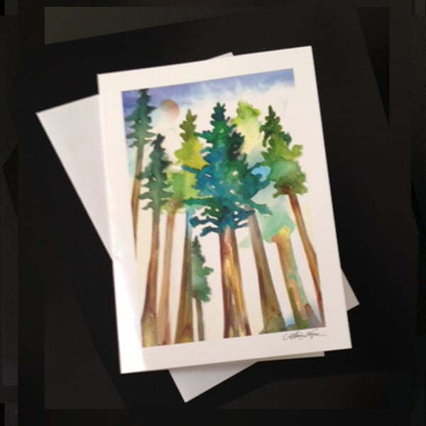 Image of Redwoods 5-Pack Greeting Card Set