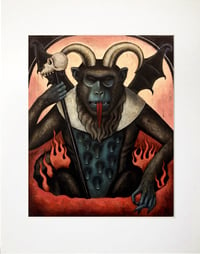 Image 2 of Matted Print- Last Judgement
