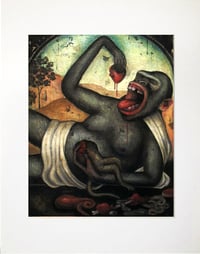 Image 2 of Matted Print- Gluttony