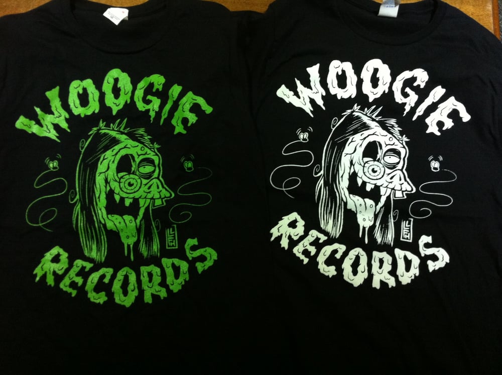 Image of Woogie Records T-shirts