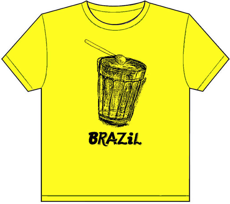 Image of Yellow Brazil T-Shirt