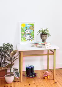 Image 3 of Beauty Isn't Back-Lit - Framed Screenprint