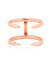 Image of Claw Ring 2 Gold or Rosé