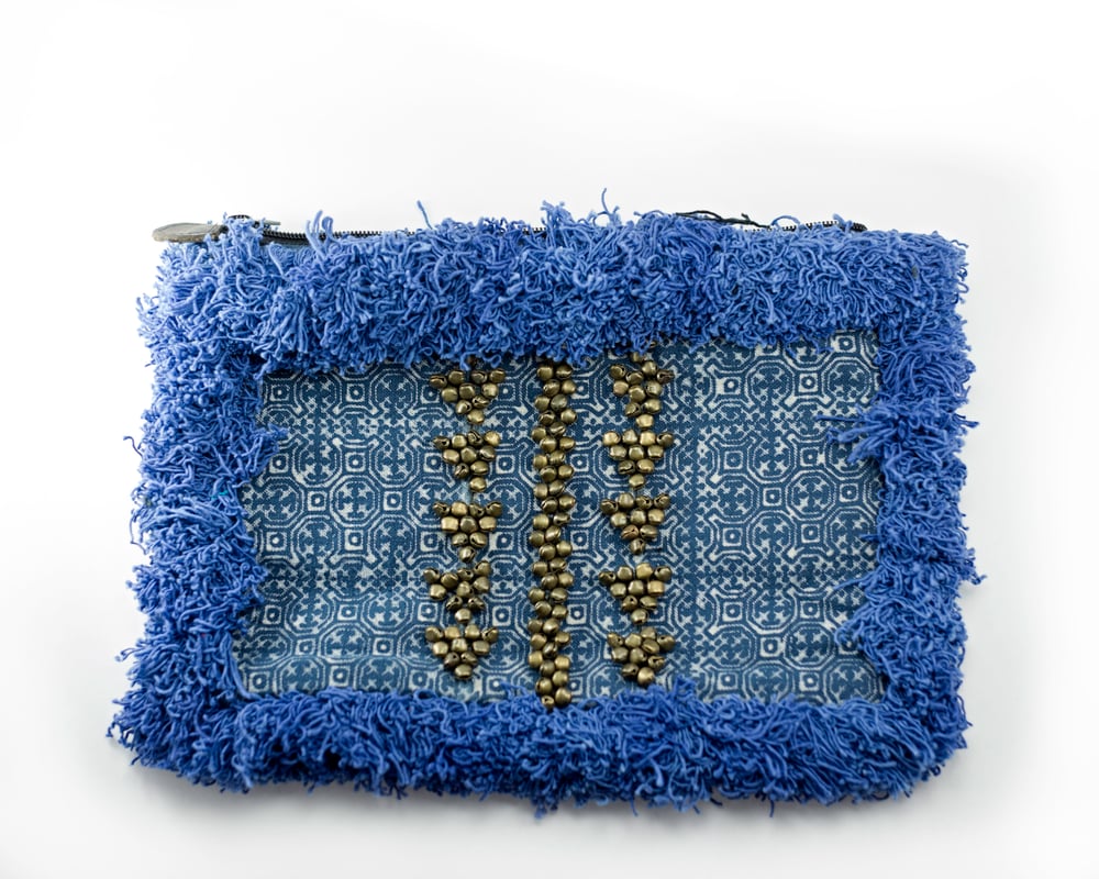 Image of Vintage Fringe Clutch