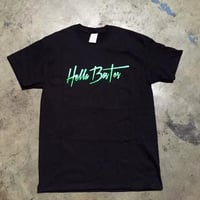 HB SIGNATURE TEE (Black/ Neon Green)
