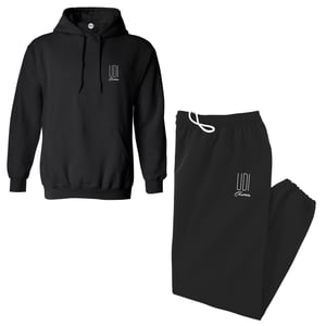 Image of UDI Creations Black Tracksuit Set (Bundle)