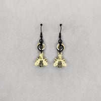 Image 2 of Queen Bee Moebius Earrings 