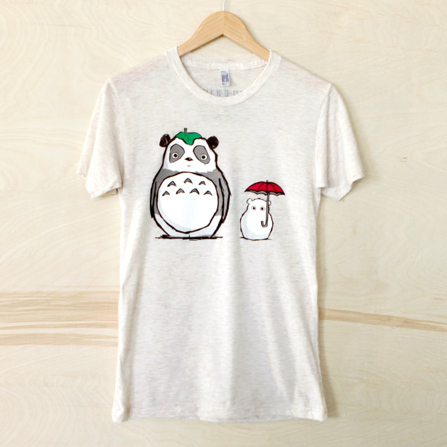 Image of "Totoro Panda" Unisex Tee