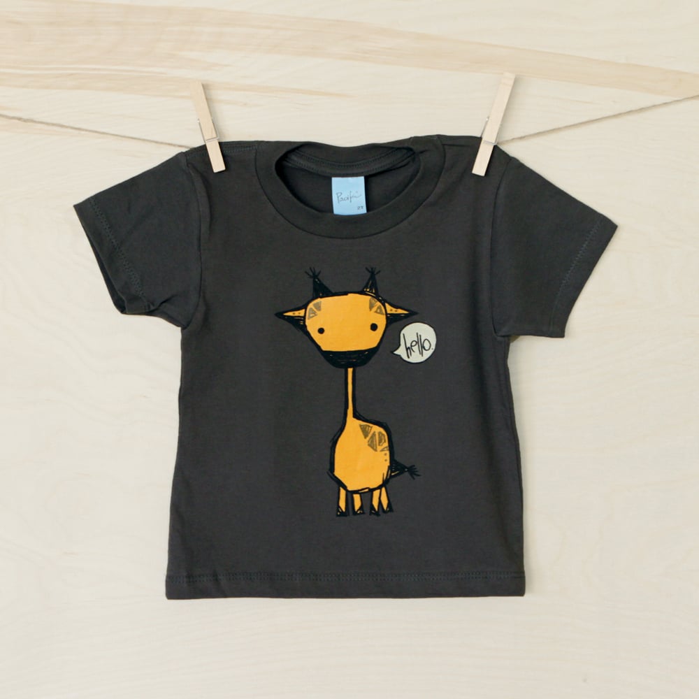 Image of "Marty the Giraffe" Toddler Tee