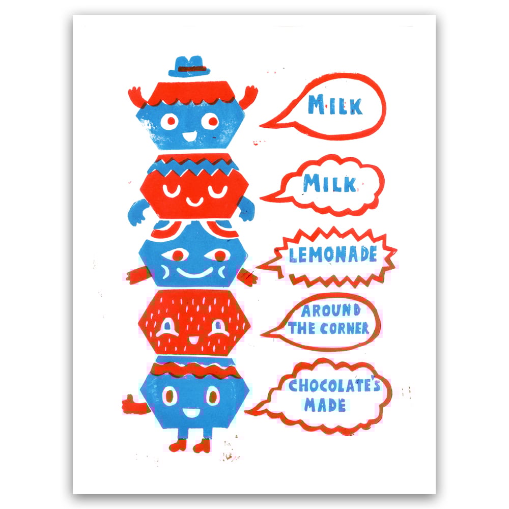 Image of 'Milk Milk Lemonade' by Paul Bower