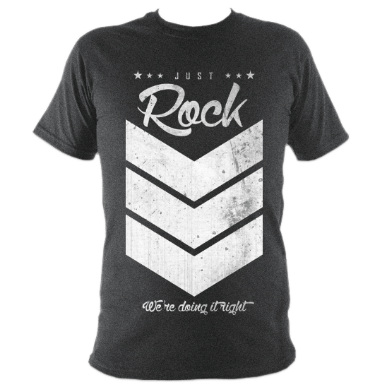 Image of Unisex Just Rock tee