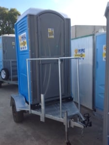 Image of New single toilet with second hand trailer (price includes GST)