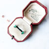 Eleanor Emerald Earring