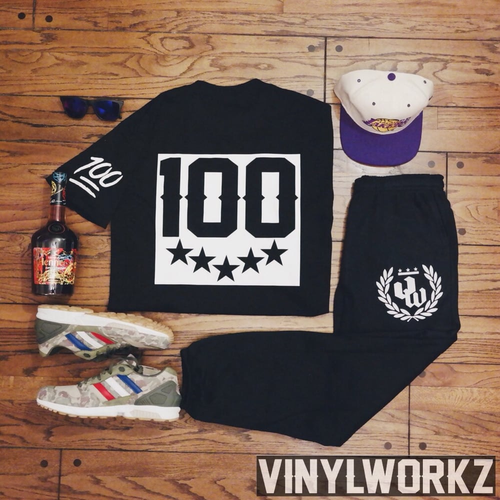 Image of Vinylworkz x Keep it 100 tee