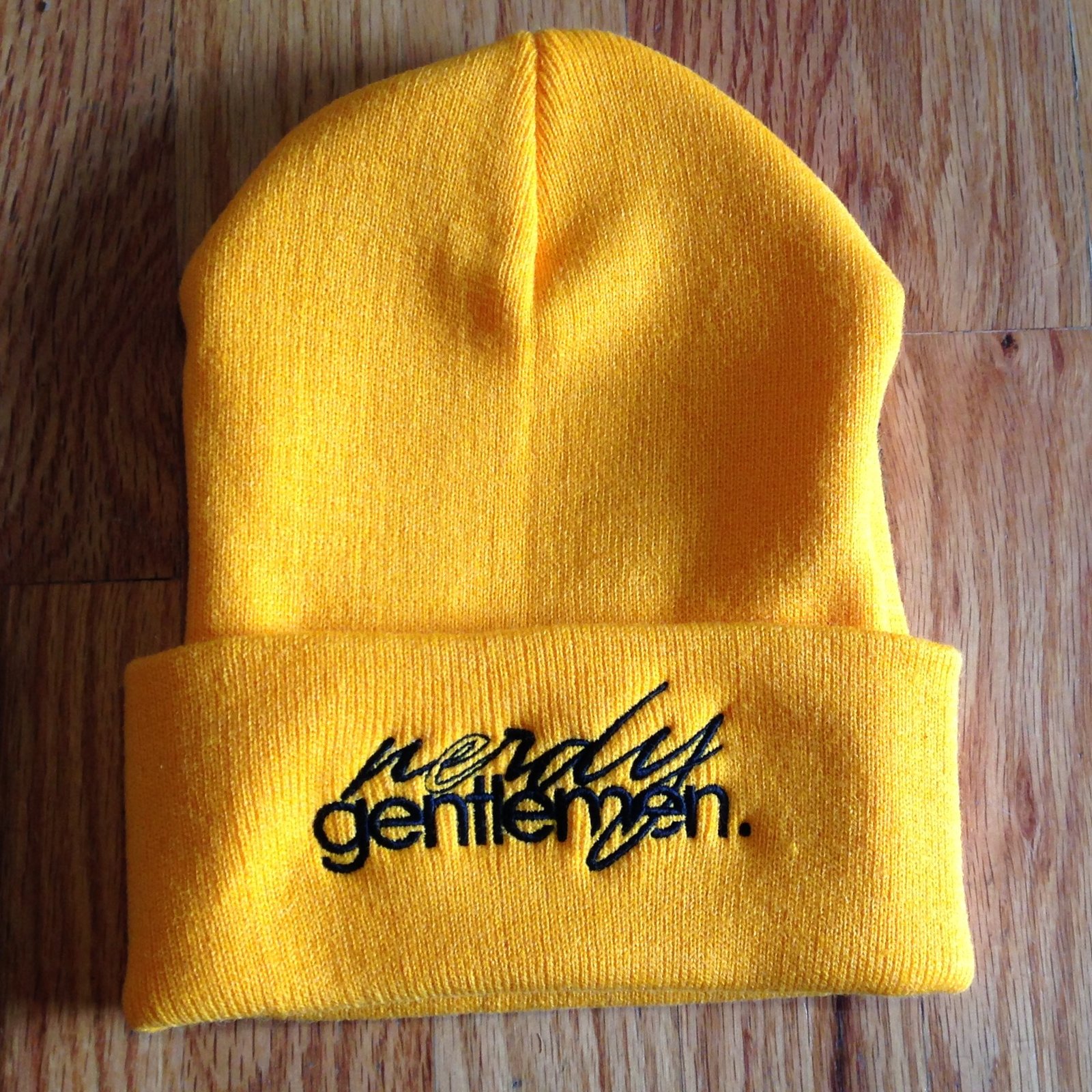 nerdy gentlemen. cuffing season beanie 